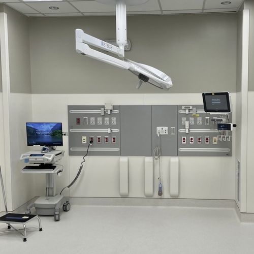 Unidad médica de cabecera de pared - Method® - Modular Services Company - modular / con luz