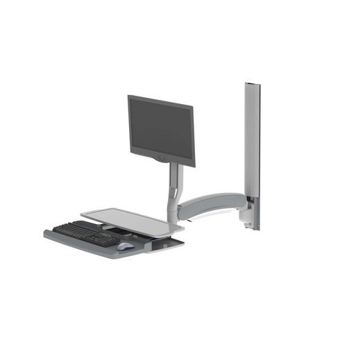 Brazo de soporte articulado - APTUS® M - Modular Services Company - para monitor / médico / de pared