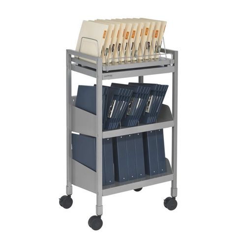 Carro médico - FlexFit®  - Carstens - para historias clínicas / para transporte / de almacenamiento