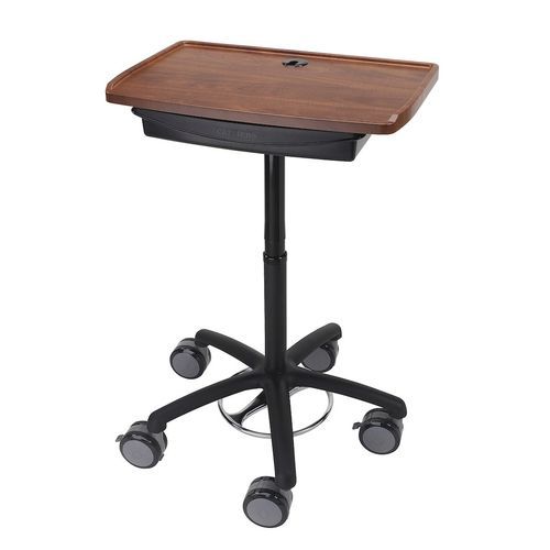 Estación de trabajo informática médica - WALKAroo™  - Carstens - para ordenador portátil / de altura regulable / móvil