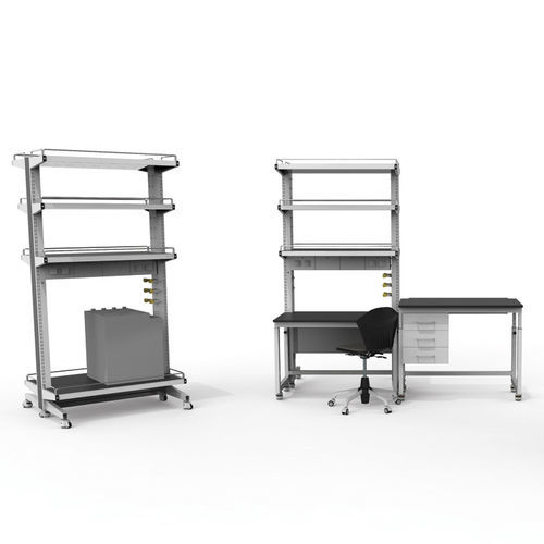 Mesa de laboratorio móvil - L8 - Industrial Laborum Iberica