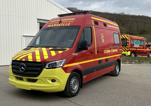 Ambulancia para cuidados intensivos - VSAV - Gruau - furgoneta