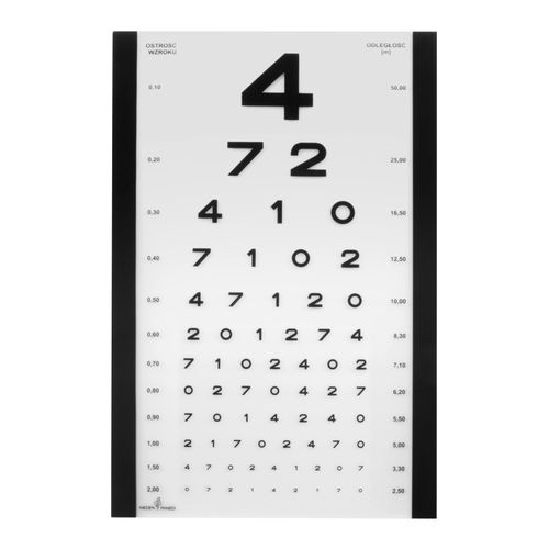 Tabla optométrica retroiluminada - OKO  - Meden-Inmed