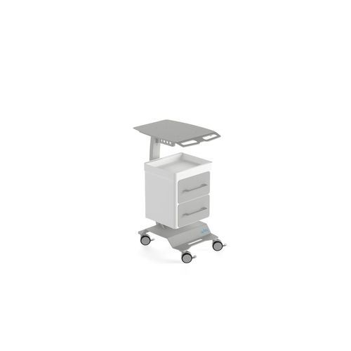 Carro médico - Qubiq  - Meden-Inmed - para aparato / para cuidados / de aluminio