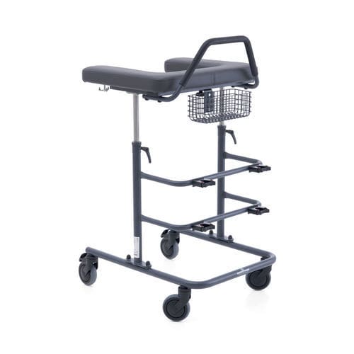 Andador con ruedas con 4 ruedas - Freewalker - Meden-Inmed - con canasta / de altura regulable