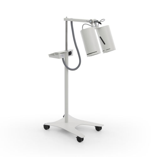 Lámpara de fototerapia ortopédica - SOLMED DUO - Meden-Inmed - con ruedas / de infrarrojos