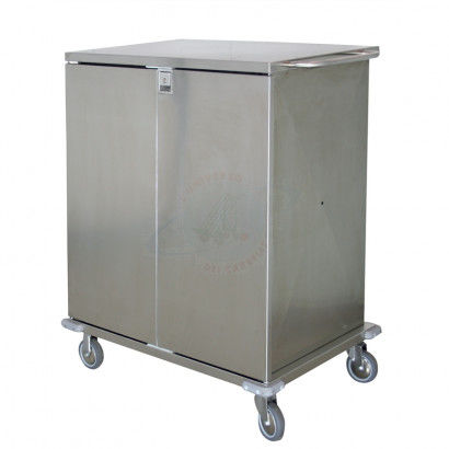 Carro para bolsas para ropa limpia - ARTOSF005 - Carmeccanica S.r.l. - de hospital / de almacenamiento / con 2 puertas