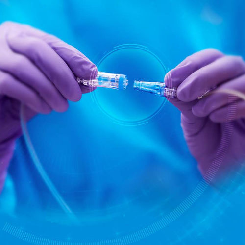Adaptador para frascos - ChemoClave™ - Smiths Medical Surgivet
