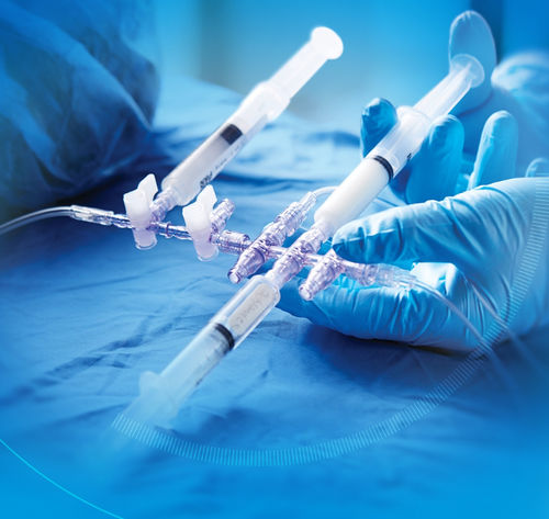 Conector para perfusión recto - Clave™ - Smiths Medical Surgivet