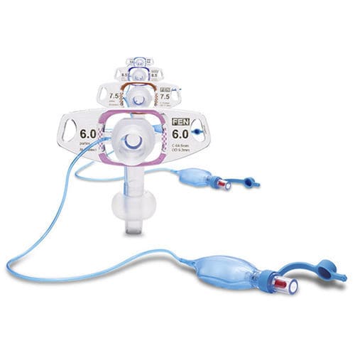 Cánula de traqueotomía - Portex™ BLUselect™ - Smiths Medical Surgivet - de aspiración / recta