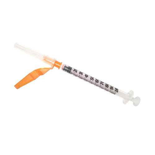 Jeringa de insulina - 4317 - Smiths Medical Surgivet - hipodérmica / 1 ml / de seguridad