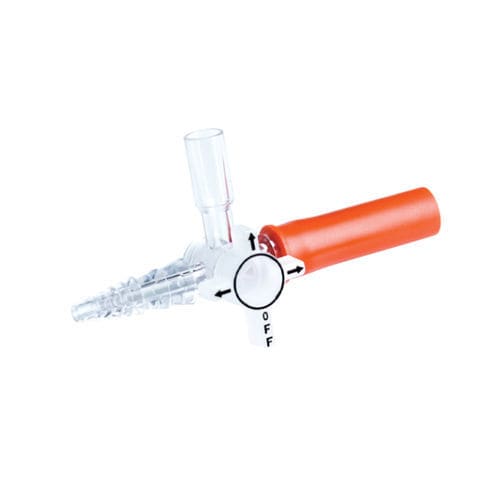 Válvula de control - Lopez  - Smiths Medical Surgivet - para tuberías / en línea / 1 vía