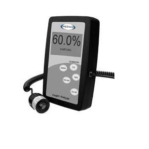 Analizador de oxígeno - OX300 - Mediaid Inc. - para dispositivos médicos / continuo / portátil
