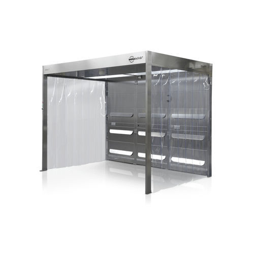 Cabina de pesaje - WIBOjekt - Weiss Technik - de escape / de laboratorio / de grandes dimensiones