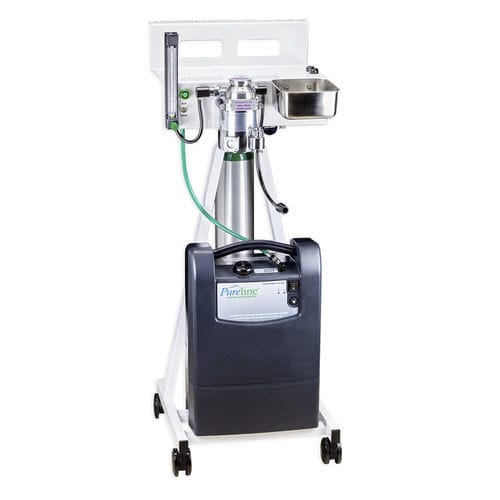 Estación de anestesia veterinaria en carro - Pureline® M6100 - Supera Anesthesia Innovations