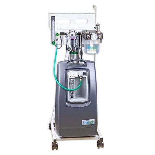 Estación de anestesia veterinaria en carro - Pureline® M8000 - Supera Anesthesia Innovations