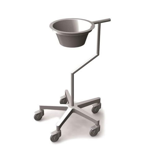 Portacuencos con ruedas - ABO41 - Mis Medical - de acero inoxidable