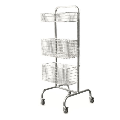 Carro médico - ABO72 - Mis Medical - de uso general / para transporte / de acero inoxidable