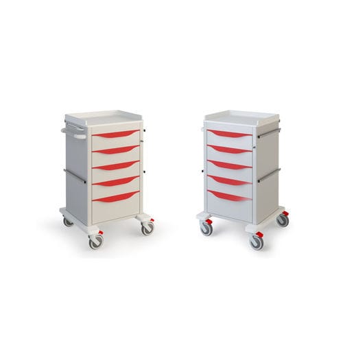 Carro de hospital - CF301 - Mis Medical - de emergencia / para medicamentos / de servicio
