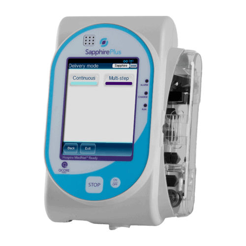 Bomba de infusión ambulatoria - Sapphire™ Plus - Q-Core - volumétrica / 1 vía / de emergencia