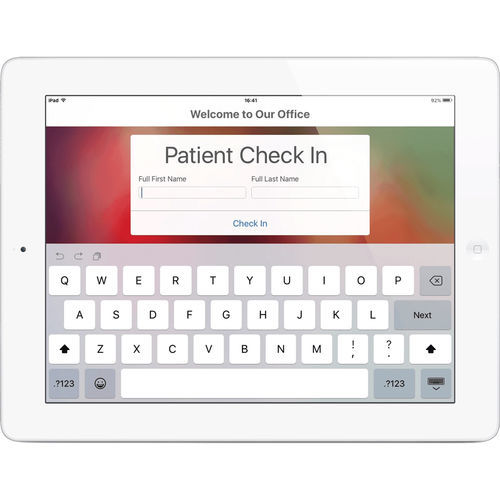 Aplicación para iOS médica - MacPractice - de gestión de citas / de planificación / para tablet PC