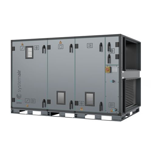 Unidad de tratamiento de aire para climatización - Geniox Go - Systemair HSK - modular / compacta / de higiene