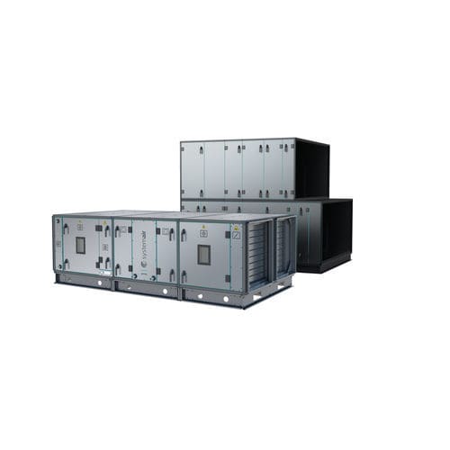 Unidad de tratamiento de aire para climatización - Geniox Side-by-Side - Systemair HSK - compacta / modular / de tejado