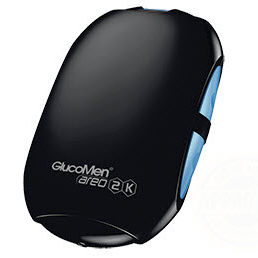 Glucómetro inalámbrico - GlucoMen areo 2K  - Menarini Diagnostics - sin código