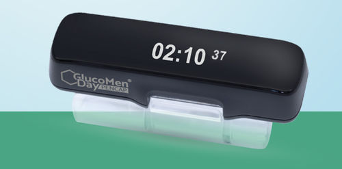 Pluma disparadora de lancetas de insulina - GLUCOMEN® DAY PENCAP - Menarini Diagnostics - de diabetes / para humanos