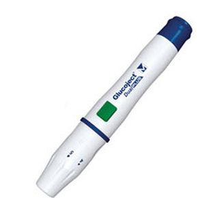 Disparador de lancetas de insulina - Glucoject® Dual PLUS  - Menarini Diagnostics - reutilizable