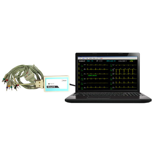 Electrocardiógrafo para diagnóstico en reposo - SIMUL-G - Nasan Medical Electronics - 12 canales / para PC / USB