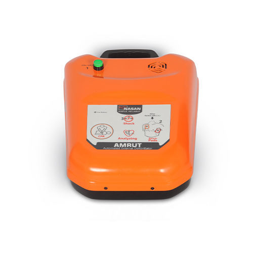 Desfibrilador externo manual - Amrut - Nasan Medical Electronics - bifásico