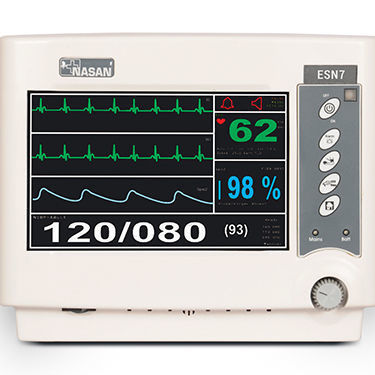 Monitor de paciente portátil - ESN7 - Nasan Medical Electronics - ECG / PNI / SpO2