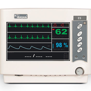 Monitor multiparamétrico portátil - ES 7 - Nasan Medical Electronics - ECG / SpO2 / para cuidados intensivos