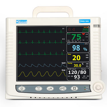 Monitor multiparamétrico portátil - PARA 1005 - Nasan Medical Electronics - ECG / RESP / TEMP