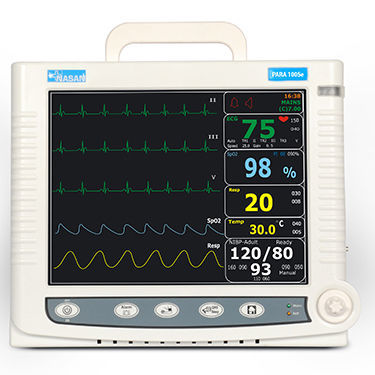Monitor multiparamétrico portátil - PARA 1005e - Nasan Medical Electronics - ECG / RESP / TEMP