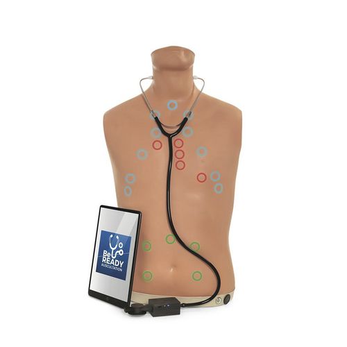 Maniquí de prácticas para atención general - LF01290 - Nasco - de auscultación / de pecho / Completo