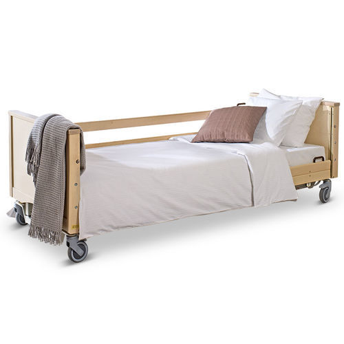 Cama médica - Modux - Lojer - para asistencia domiciliaria / de larga estancia / eléctrica