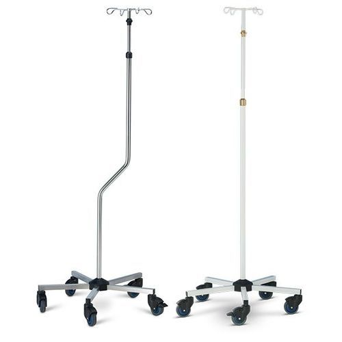 Portasueros con ruedas - AI2110 - Lojer - 4 ganchos / de acero inoxidable / de aluminio