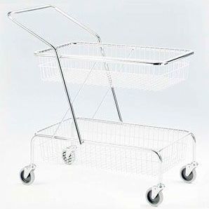Carro médico - 266 - Lojer - de uso general / para instrumental / de servicio