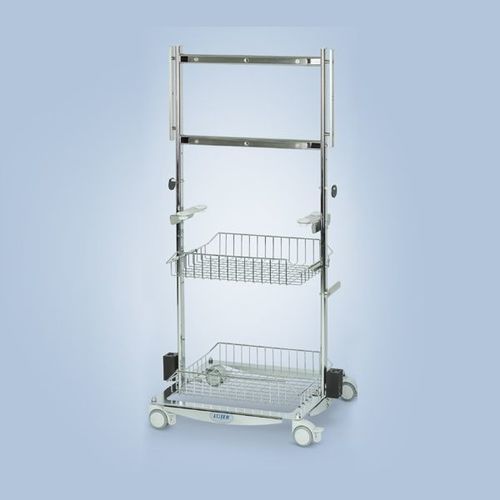 Carro para accesorios de mesa de operaciones - OA3010 - Lojer - con canasta / móvil / compacto