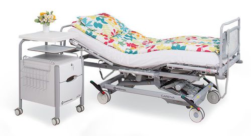 Cama de hospital - Merivaara Carena - Lojer - eléctrica / manual / Trendelenburg