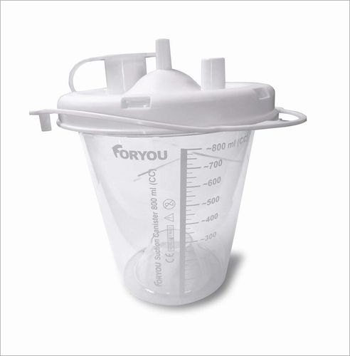 Recipiente de aspiración para fluidos corporales - Foryou NPWT Canister - 4L Health