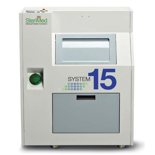 Sistema de tratamiento de desechos médicos - System 15 - Sterimed Systems - con trituradora
