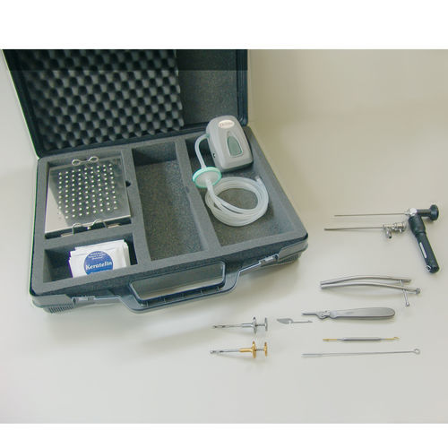 Kit de instrumental veterinario para la telorresectoscopia - SET-ZIZ-3 - Dr. Fritz - para bovinos