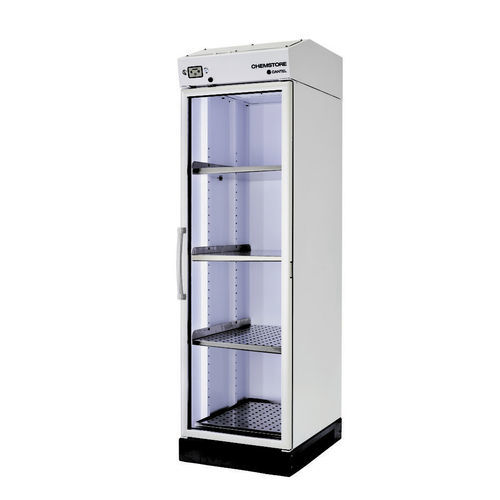 Armario para productos químicos - CHEMSTORE - STERIS - CANTEL - con estante / con puerta / con 1 puerta
