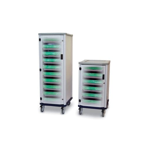 Carro médico - TRANSCOPE™ - STERIS - CANTEL - para aparato / para transporte / de almacenamiento