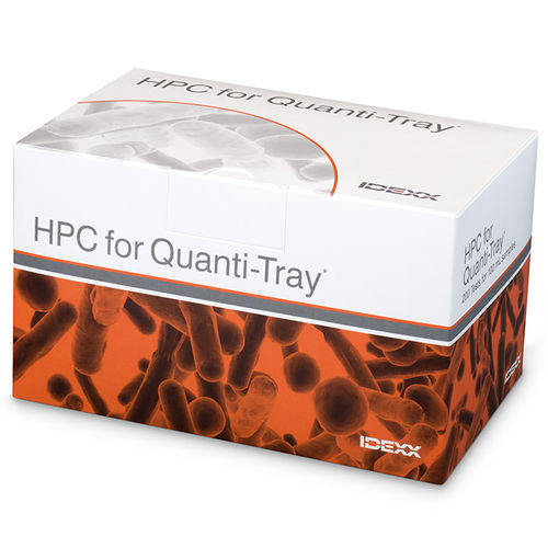 Prueba rápida para análisis de agua - HPC - Idexx Laboratories - para bacterias / para agua / por fluorescencia