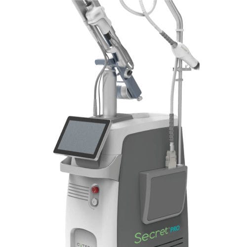 Unidad de rejuvenecimiento cutáneo con láser - Secret™ Pro - Cutera - unidad de rejuvenecimiento cutáneo con RF / en carro
