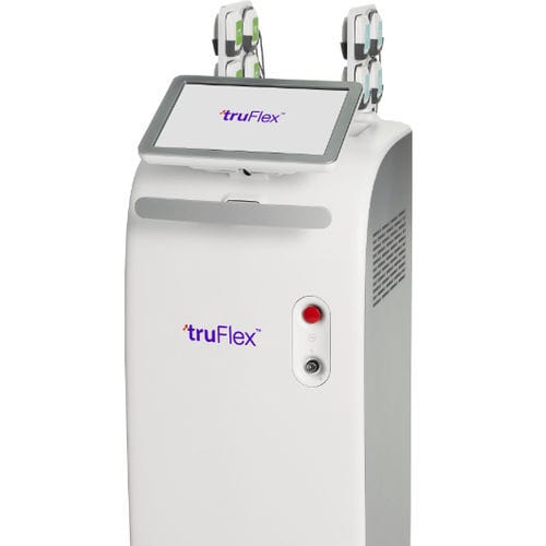 Unidad de body contouring con electroestimulación muscular - truFlex™ - Cutera - en carro